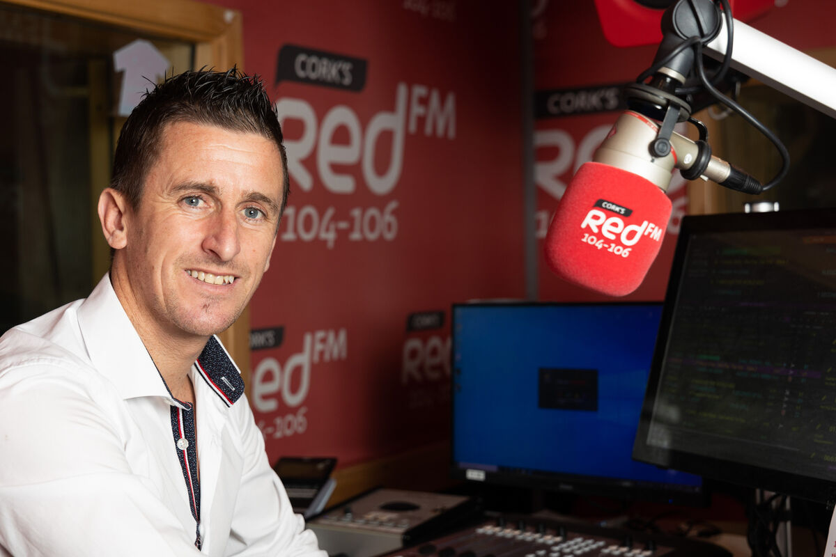 Rob said he has always been a big fan of RedFM. Photo Darragh Kane Rob said he has always been a big fan of RedFM. Photo Darragh Kane