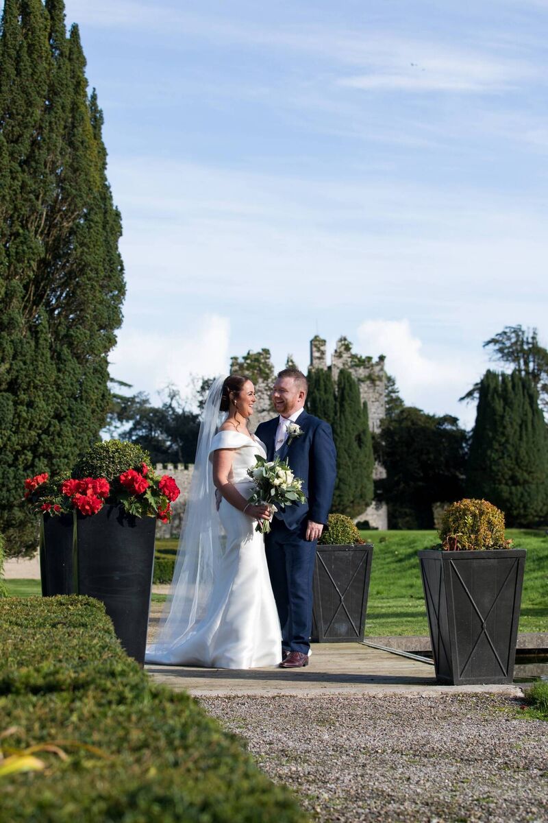 I THEE WED: Kymberly Ryall and Des Cullinane who were married in Castlemartyr Resort, in October. Pictures: Laura and Benny Photography I THEE WED: Kymberly Ryall and Des Cullinane who were married in Castlemartyr Resort, in October. Pictures: Laura and Benny Photography