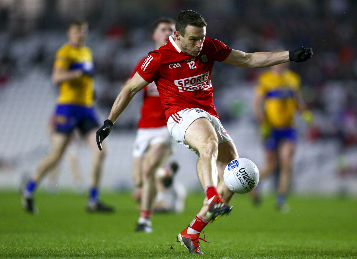 Cork's John O'Rourke shoots at goal. Picture: INPHO/Ken Sutton Cork's John O'Rourke shoots at goal. Picture: INPHO/Ken Sutton