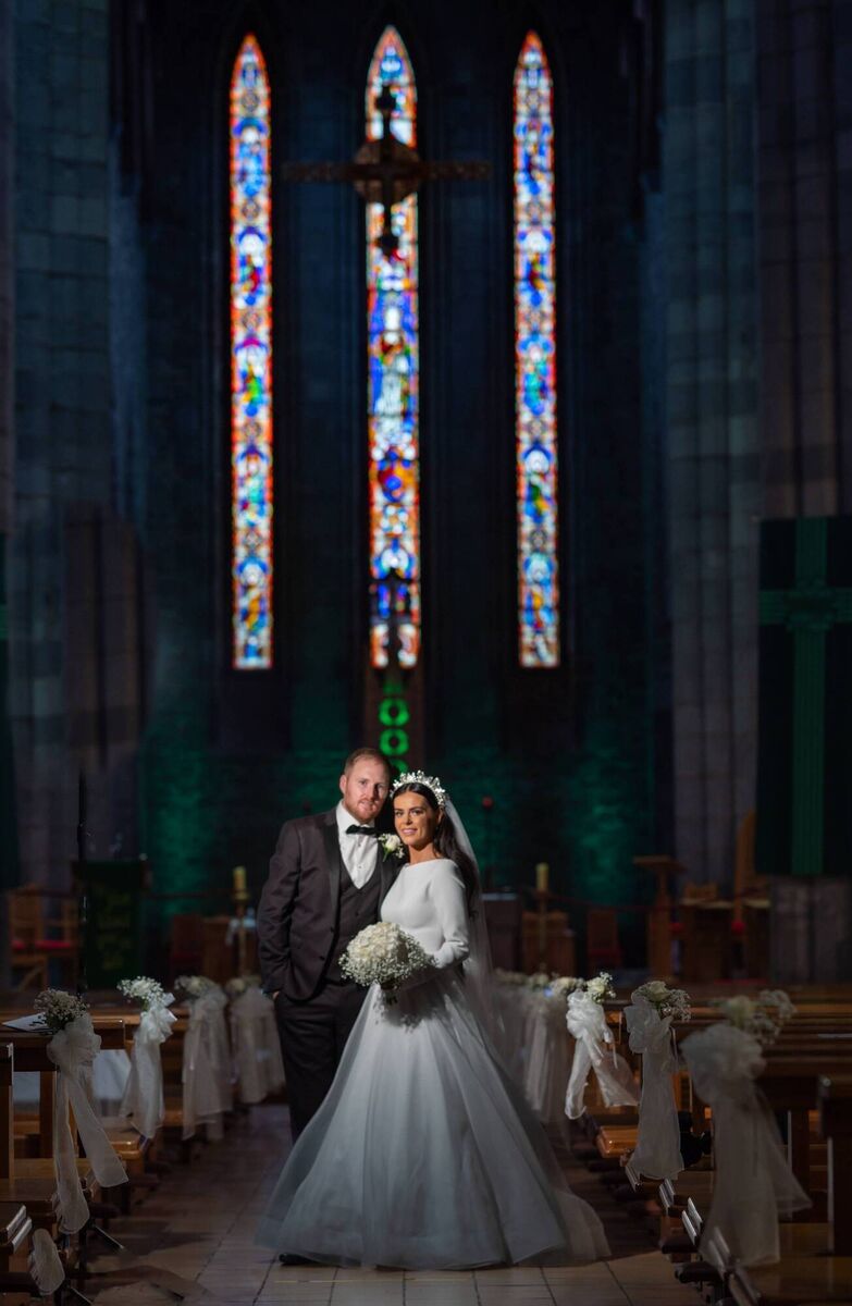 The couple were married at St Mary's Cathedral in Killarney. The couple were married at St Mary's Cathedral in Killarney.