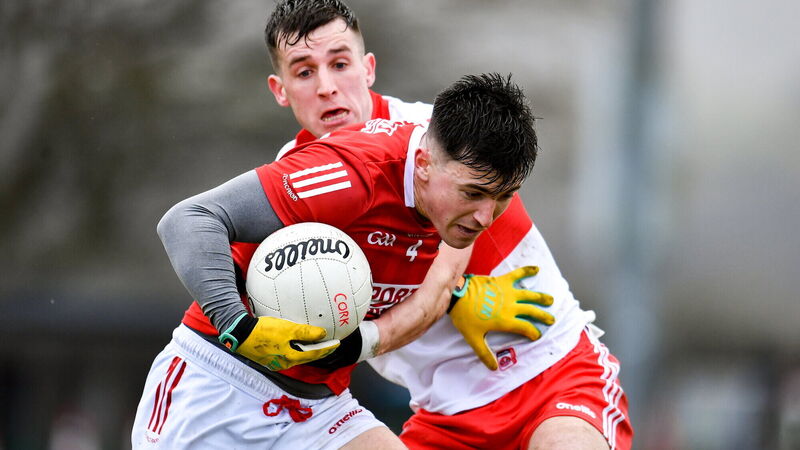 Cork footballers well beaten in Derry as relegation battle looms