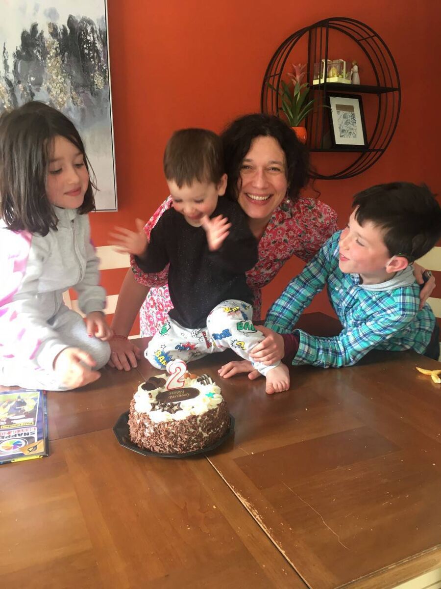 Elena Rodrigues with her three children, Elliott, Sienna and Campbell. Elena Rodrigues with her three children, Elliott, Sienna and Campbell.