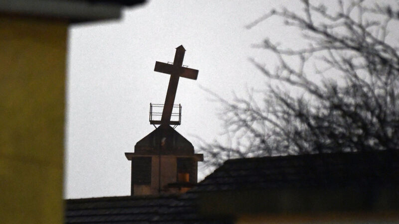 WATCH: Iconic northside landmark damaged as Storm Franklin batters Cork WATCH: Iconic northside landmark damaged as Storm Franklin batters Cork