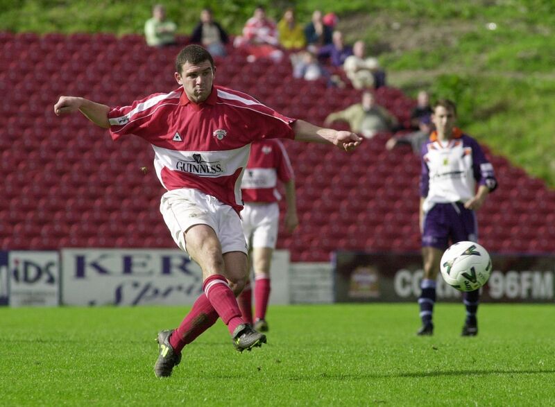 Cork City legend Greg O'Halloran in action against UCD at Turner's Cross. Picture: Michael Mac Sweeney Cork City legend Greg O'Halloran in action against UCD at Turner's Cross. Picture: Michael Mac Sweeney