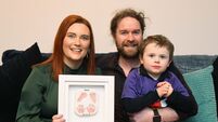 'Both beautiful and heartbreaking': Cork family seek to fundraise for charity that supported them through daughter's stillbirth