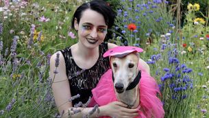 <p>Zoë-Louise Doyle and her dog Robert Blackwell.</p>