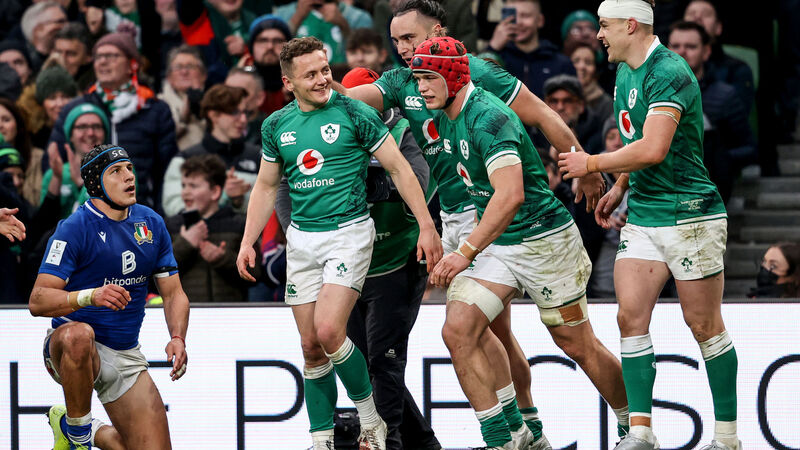Sloppy Ireland win big against Italy but Farrell will be disappointed with several aspects of the performance