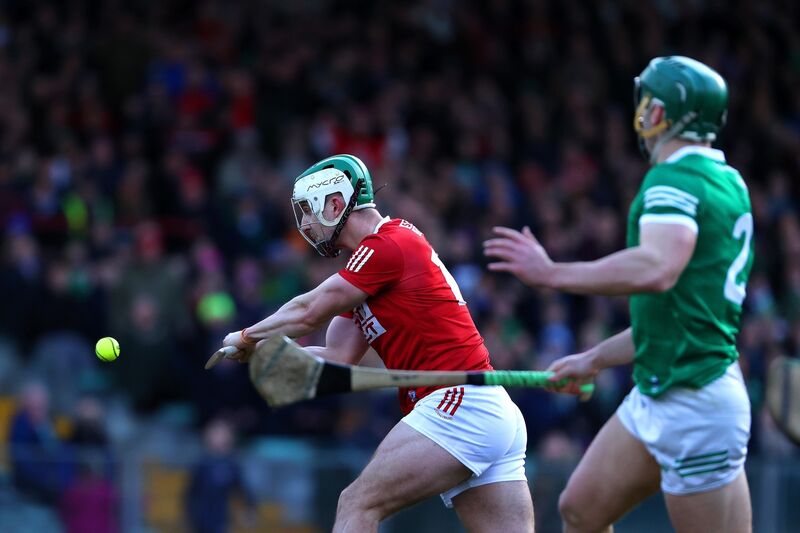 Cork's Shane Kingston scores a goal at the Gaelic Grounds. Picture: INPHO/Bryan Keane