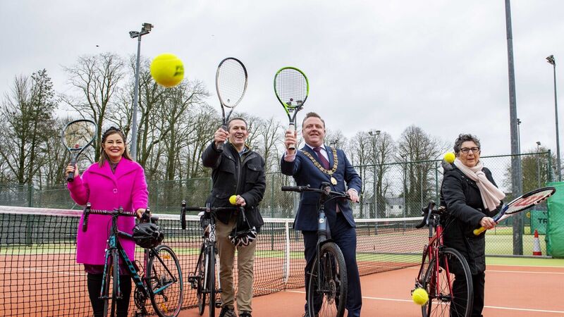 Bishopstown Lawn Tennis Club members staying fit on and off the court