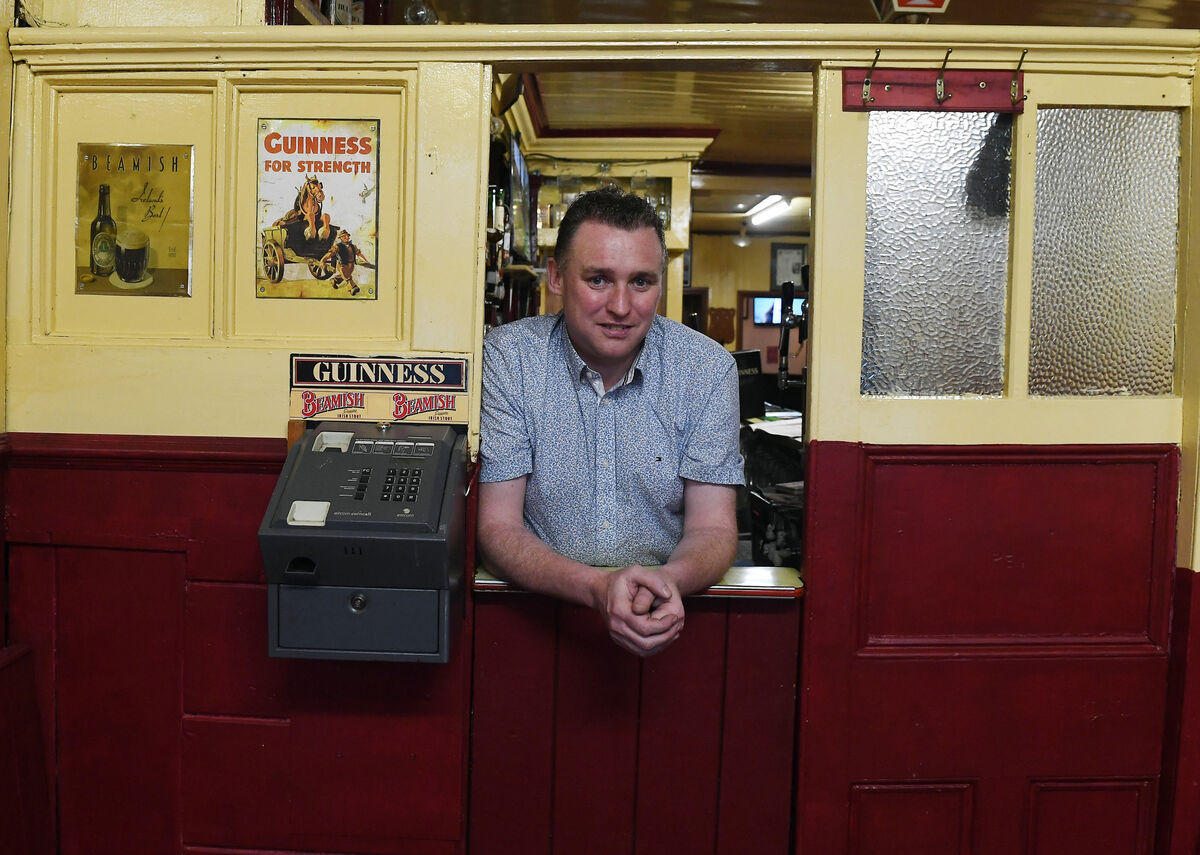 Michael O'Donovan looking into the snug at The Castle Inn on South Main street. Picture: Eddie O'Hare