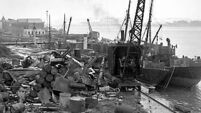 Collins backs a united Ireland, and steps in to resolve dispute at Cork dockyard