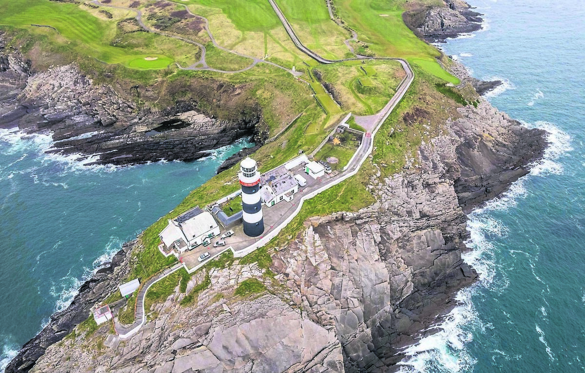 The Old Head of Kinsale lighthouse. Picture: Andy Gibson. 