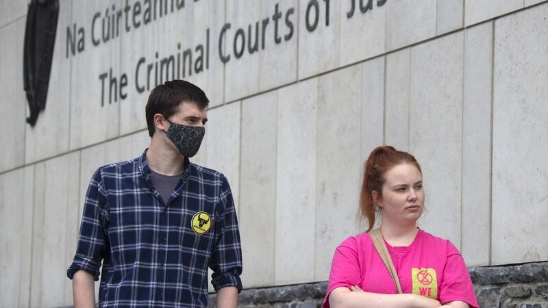 Extinction Rebellion activists from Cork to face trial over graffiti attack 