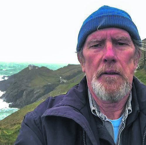 Geoff McCarthy near Mizen Head lighthouse. Picture: Geoff McCarthy