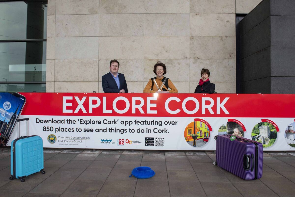 Pictured at the launch were: Barry Holland, Communications Manager, Cork Airport; The Mayor of the County of Cork, Cllr. Gillian Coughlan and Sharon Corcoran, Director of Services, Economic Development, Enterprise & Tourism, Cork Co. Co Pictured at the launch were: Barry Holland, Communications Manager, Cork Airport; The Mayor of the County of Cork, Cllr. Gillian Coughlan and Sharon Corcoran, Director of Services, Economic Development, Enterprise & Tourism, Cork Co. Co