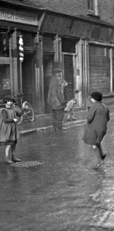 STREET FUN: Children from the Marsh area of Cork city playing with a skipping rope at Adelaide Street, in February, 1937. STREET FUN: Children from the Marsh area of Cork city playing with a skipping rope at Adelaide Street, in February, 1937.