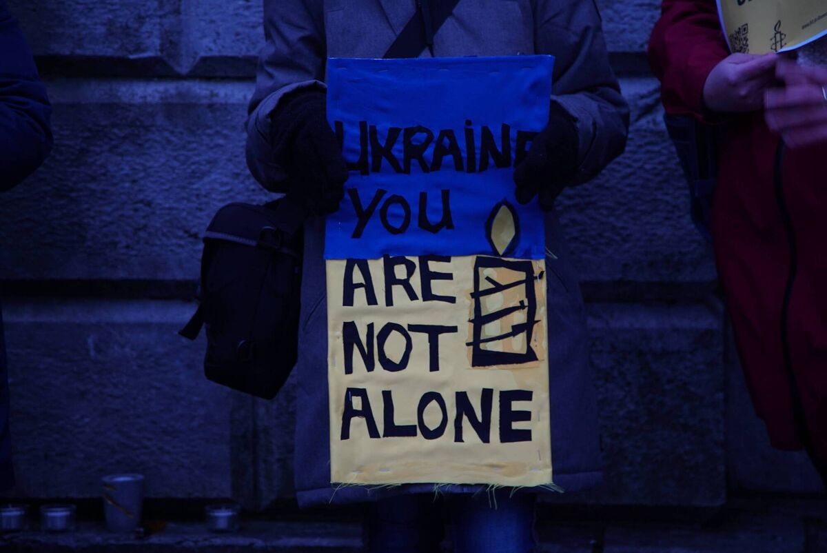The protest was a call by Amnesty Ireland to organise vigils in Cork city and other counties across Ireland. The protest was a call by Amnesty Ireland to organise vigils in Cork city and other counties across Ireland.