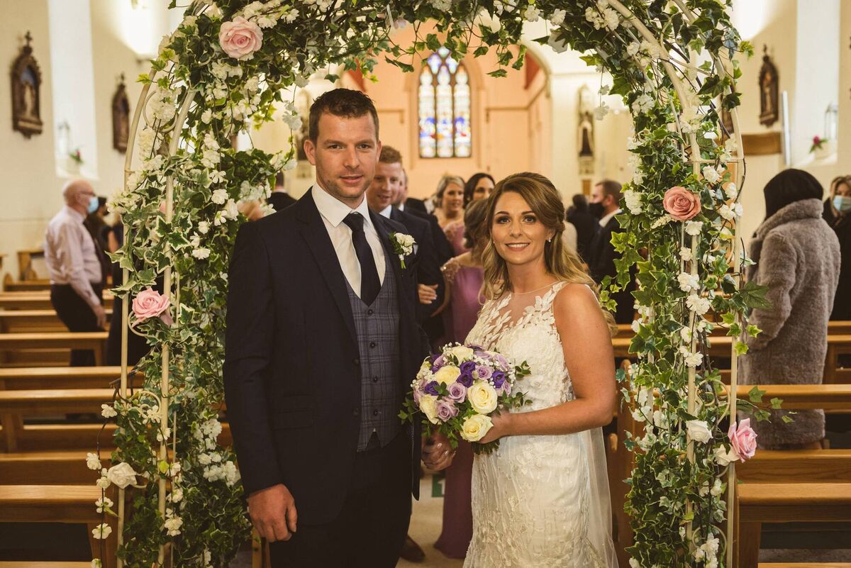 They were wed on December 3.