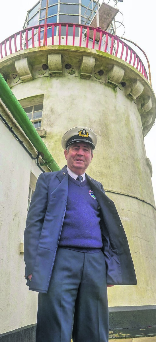 Jim Power outside the Roches Point Lighthouse. He grew up in Whitegate - the East Cork coastal village was at the centre of marine activity, and a young Jim absorbed it all. Picture: Noel Sweeney Jim Power outside the Roches Point Lighthouse. He grew up in Whitegate - the East Cork coastal village was at the centre of marine activity, and a young Jim absorbed it all. Picture: Noel Sweeney