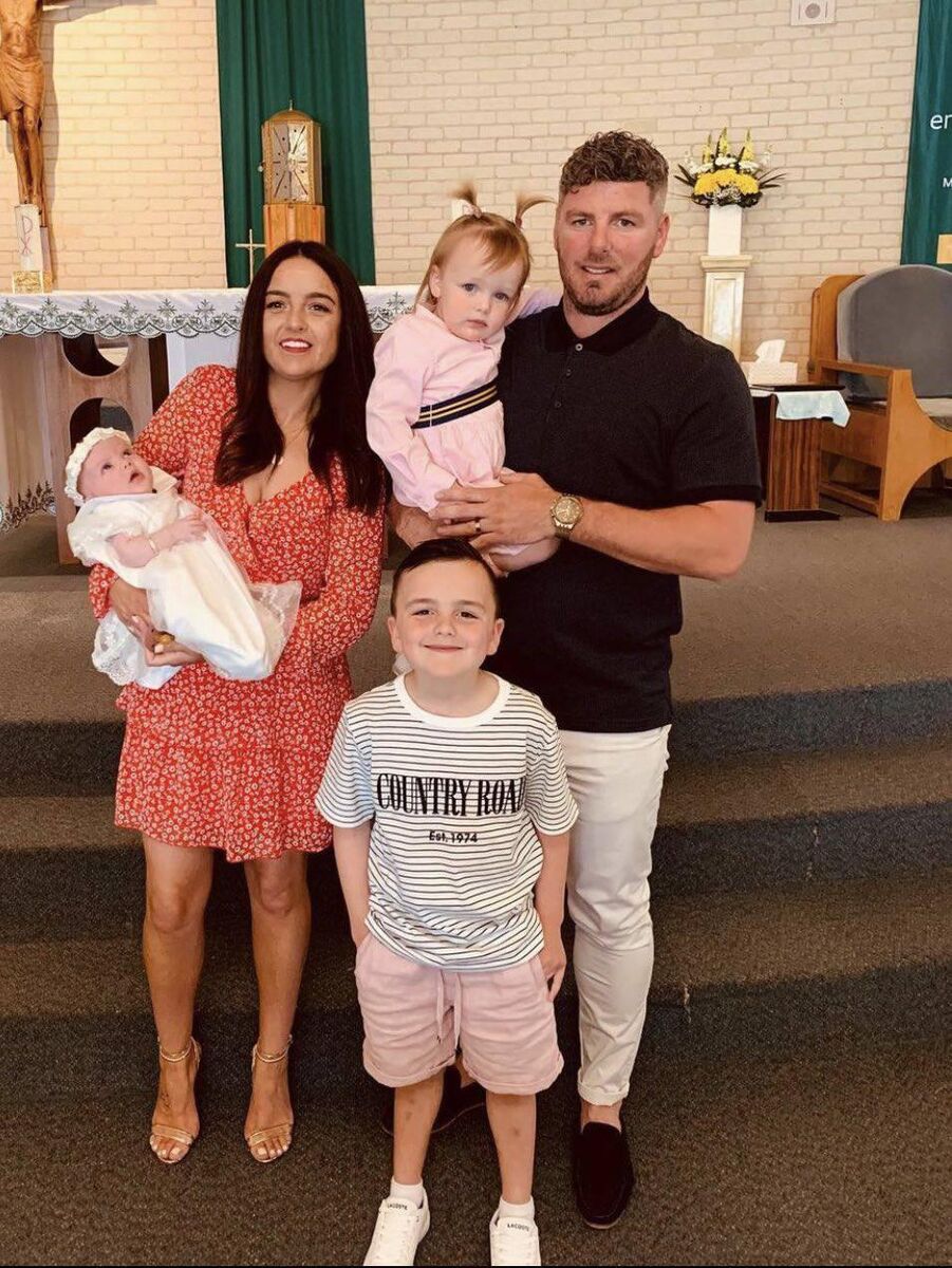 Anthony and Amanda Fenton with their children Millie, Charlie and Aria, who live in Perth. Anthony and Amanda Fenton with their children Millie, Charlie and Aria, who live in Perth.