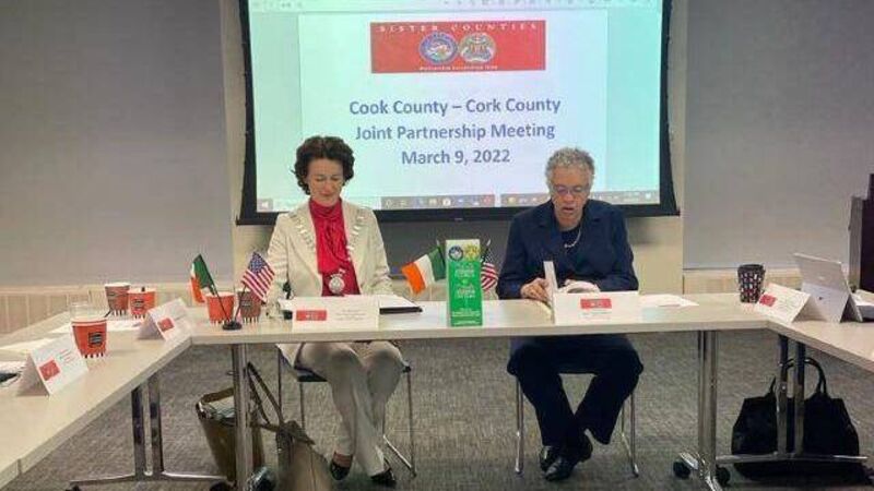 County Mayor uses USA visit to promote Cork County as a tourist destination 