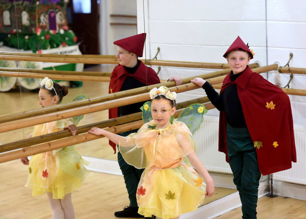 Getting set for The St Patrick's Day Parade are 10-year-old (right) Marcel Dziedzic and 8 year old Grace O'Leary from the Joan Denise Moriarty School of Dance. Pic: Larry Cummins Getting set for The St Patrick's Day Parade are 10-year-old (right) Marcel Dziedzic and 8 year old Grace O'Leary from the Joan Denise Moriarty School of Dance. Pic: Larry Cummins