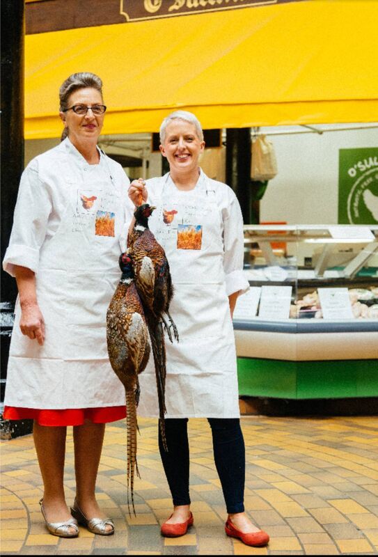 Glenys O'Sullivan and Daphne Roche at O'Sullivan's Poultry and Game in Cork's English Market. Glenys O'Sullivan and Daphne Roche at O'Sullivan's Poultry and Game in Cork's English Market.