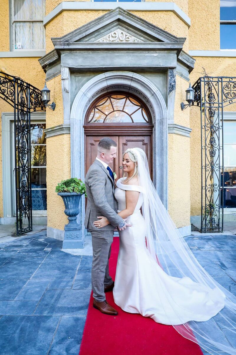 The couple first met in Tenerife seven years ago and returned there on honeymoon. The couple first met in Tenerife seven years ago and returned there on honeymoon.