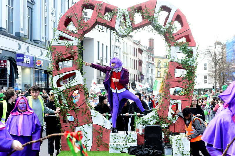 Over 2,500 participants brought colour and celebration back to the streets of the city at The Cork St Patrick's Day Parade. Pic: Larry Cummins. Over 2,500 participants brought colour and celebration back to the streets of the city at The Cork St Patrick's Day Parade. Pic: Larry Cummins.
