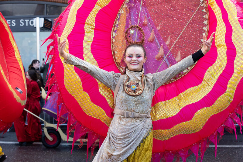 Members of LuxE at the 2022 Cork St. Patrick’s Day Parade. Photo Darragh Kane Members of LuxE at the 2022 Cork St. Patrick’s Day Parade. Photo Darragh Kane