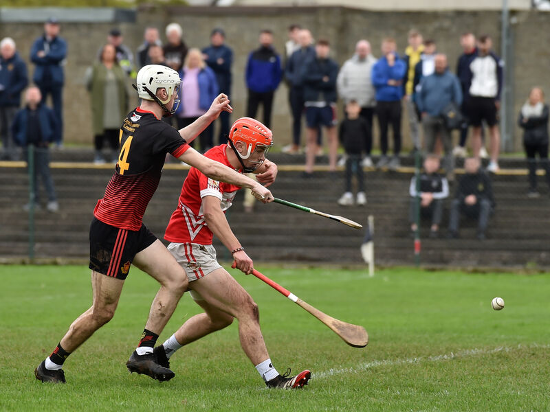 Eoin O'Leary, CBC, putting pressure on Ciarmhac Smyth, Midleton CBS, during their Harty Cup clash last winter. Picture: Dan Linehan Eoin O'Leary, CBC, putting pressure on Ciarmhac Smyth, Midleton CBS, during their Harty Cup clash last winter. Picture: Dan Linehan