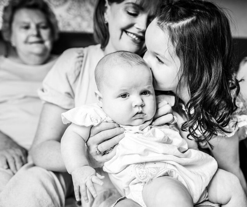 Tina Hemlock Coyne with her daughters Lauren and Ria. Picture: Sean Sharpe Tina Hemlock Coyne with her daughters Lauren and Ria. Picture: Sean Sharpe