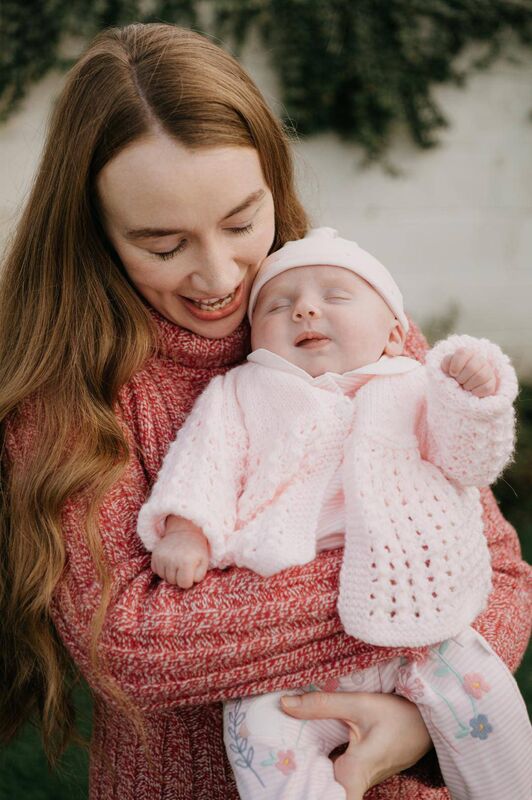Irene Kelleher with baby Marie Pictures: Anna Groniecka Irene Kelleher with baby Marie Pictures: Anna Groniecka