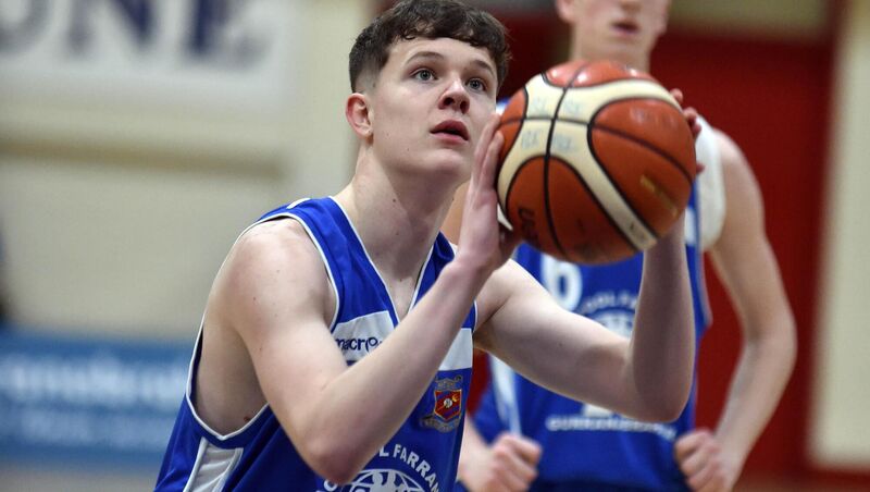 BFG Neptune's Adam Drummond in action against Liffey Celtics during the Hula Hoops under 18 men's cup semi final at the Neptune stadium in 2017. Picture: Eddie O'Hare BFG Neptune's Adam Drummond in action against Liffey Celtics during the Hula Hoops under 18 men's cup semi final at the Neptune stadium in 2017. Picture: Eddie O'Hare