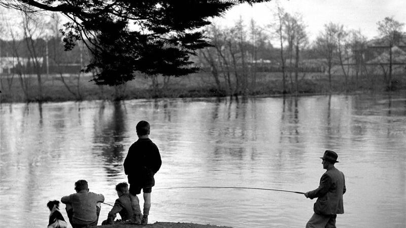 I fished for sea bass off St Patrick’s Bridge in Cork city I fished for sea bass off St Patrick’s Bridge in Cork city