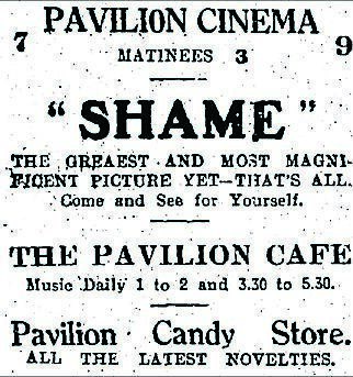 An Ad that appeared in the Echo on March 25, 1922.