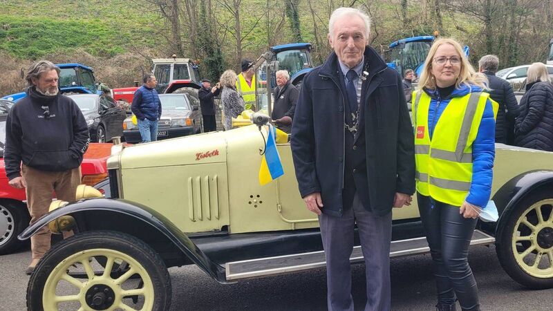 Kinsale convoy for Ukraine a driving success