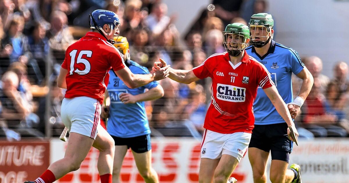 Cork hurler sharing tips and tricks of the game with next generation