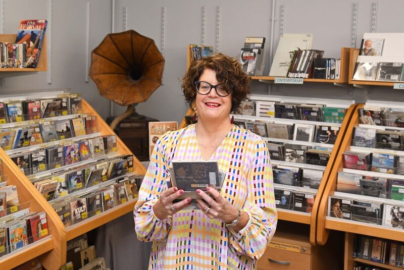 Helen McGonagle, executive librarian for music & culture in Cork City Library. Picture: Denis Minihane. Helen McGonagle, executive librarian for music & culture in Cork City Library. Picture: Denis Minihane.