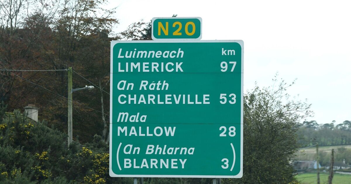 Preferred route corridor for long-awaited N/M20 Cork-to-Limerick project announced - Vimarsana News