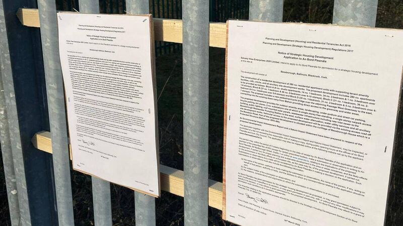 Planning applications for 420 apartments submitted for lands at Bessborough Planning applications for 420 apartments submitted for lands at Bessborough