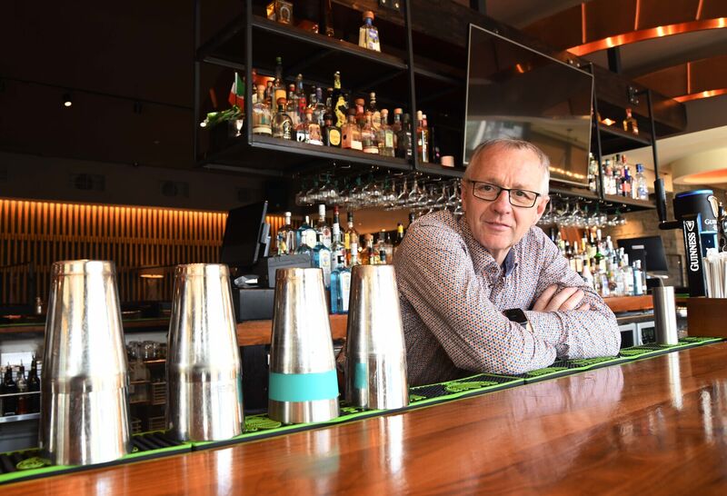 Seán McCarthy, behind the bar at Tequila Jacks Mexican Restaurant &amp;Tequila Bar, Lapp's Quay, Cork. Picture Denis Minihane.