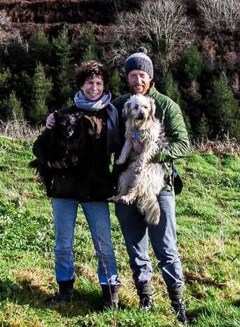 Ciara O’Flynn and Rob Ó Foghlú of Gortnacrusha Biodiversity Farm. Ciara O’Flynn and Rob Ó Foghlú of Gortnacrusha Biodiversity Farm.