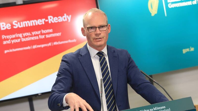 Man arrested over security alert at event involving Simon Coveney in Belfast
