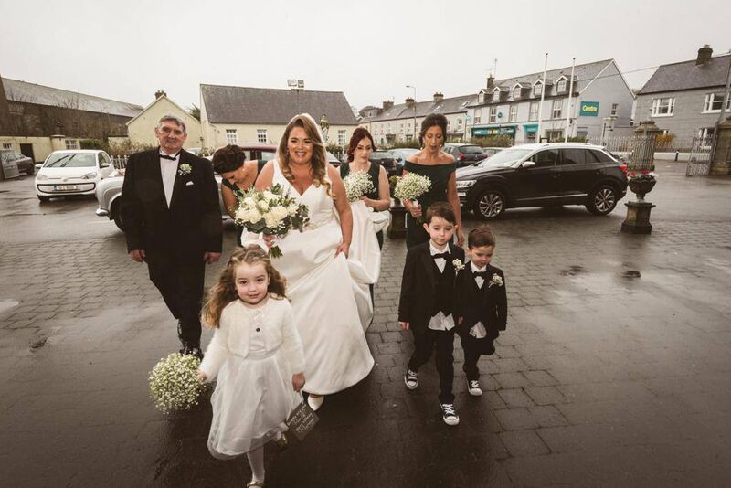 Majella Jennings arriving to the church in Clonakilty. and James Foley Picture: Dermot Sullivan Majella Jennings arriving to the church in Clonakilty. and James Foley Picture: Dermot Sullivan