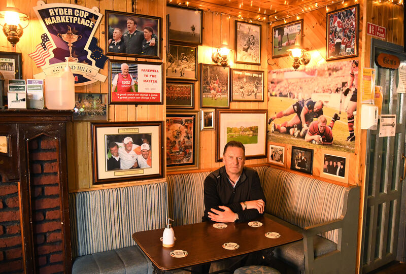 Donncha O'Leary, owner, Jim Cashman's Bar, Academy Street, Cork. Picture: Denis Minihane.