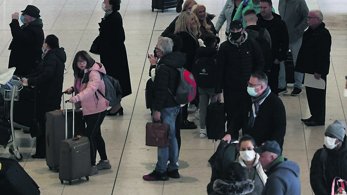 Turbulence at the airport, and that’s even before you take off