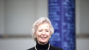 <p>Former President Mary Robinson, who said we need to use the crisis in the Ukraine to go for clean energy. Picture: Stephen Collins/Collins Photos</p>