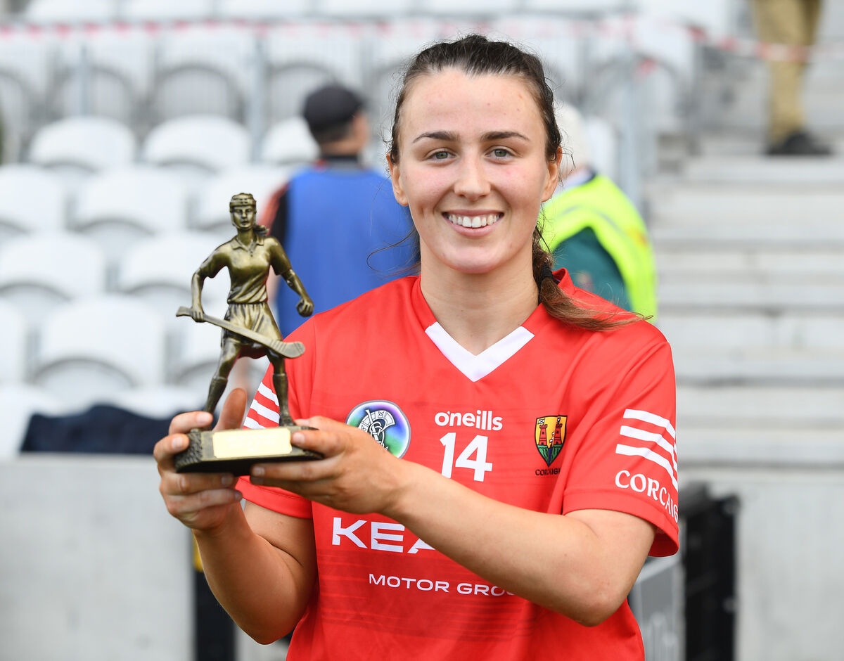 Cork's Lauren Homan, the Player of the Match. Picture: Eddie O'Hare Cork's Lauren Homan, the Player of the Match. Picture: Eddie O'Hare