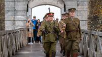 Kinsale commemorates 100 years since the handing over of military forts 